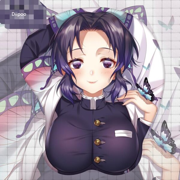 코초 시노부 3D 가슴 마우스패드