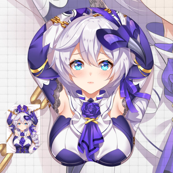 키 아나 카 슬라 나 3D 가슴 마우스패드