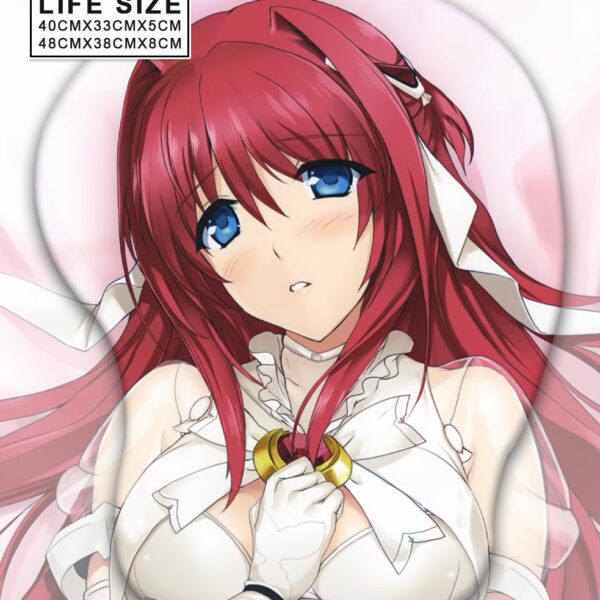 에스카레이야 실물 크기 가슴 마우스 패드