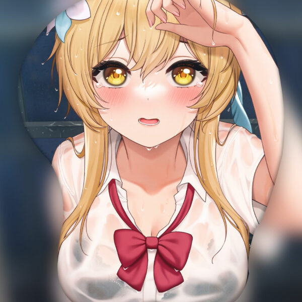 Paimon 3D 가슴 마우스패드