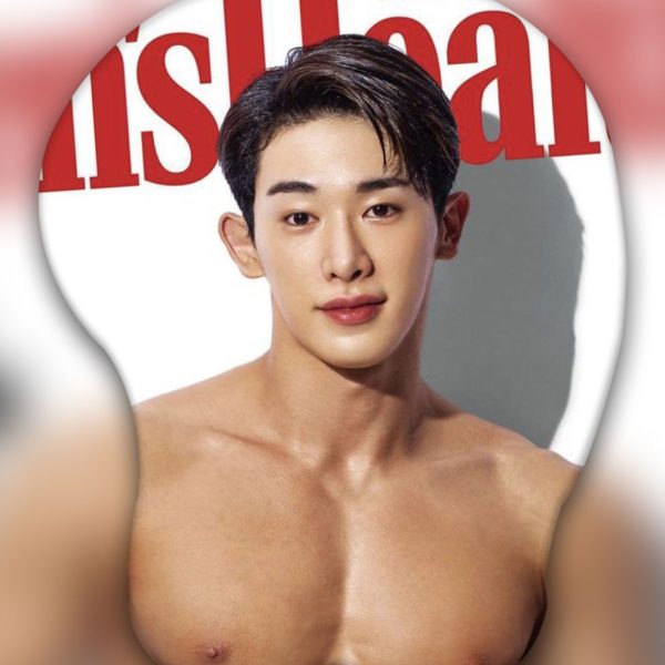 원호 3D 가슴 마우스패드