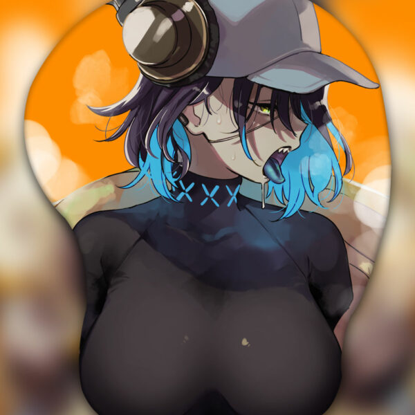 석면 3D 가슴 마우스패드