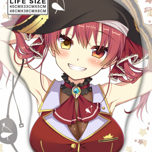 호쇼 마린 실물 크기 가슴 마우스 패드