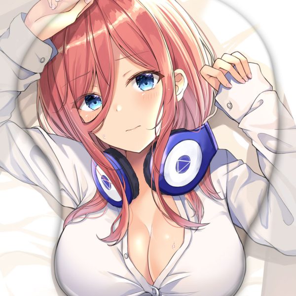 미쿠 나카노 3D 가슴 마우스패드 Ver1