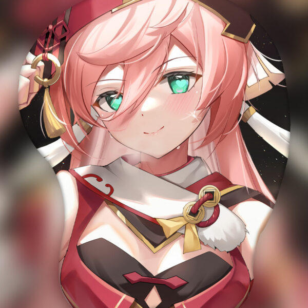 연비 3D 가슴 마우스패드