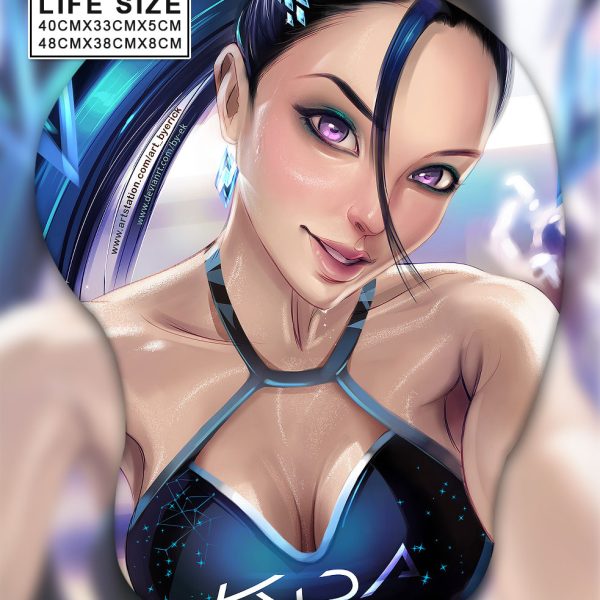 카이사 실물 크기 가슴 마우스 패드