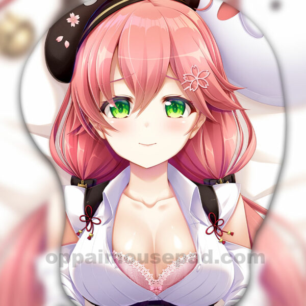 사쿠라 미코 실물 크기 가슴 마우스 패드