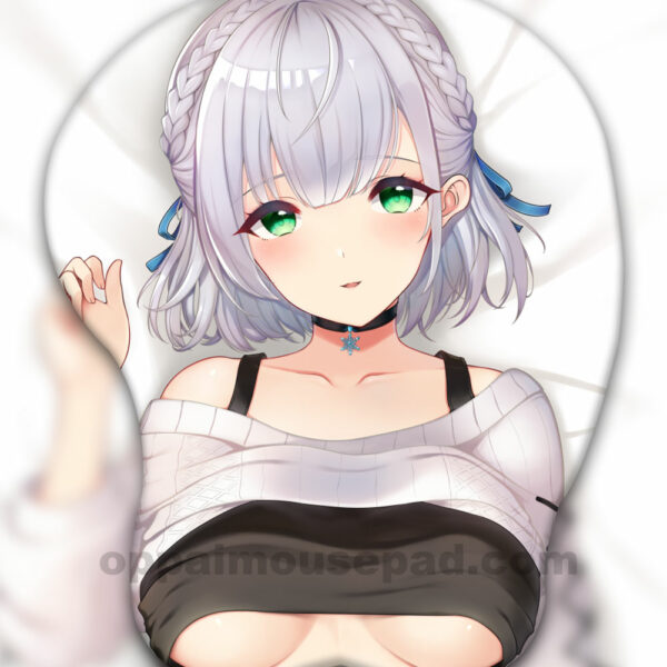 시로가네 노엘 실물 크기 가슴 마우스 패드