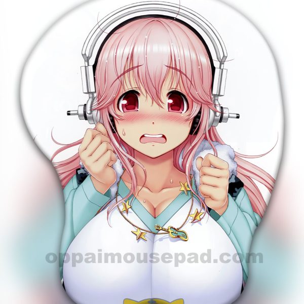 Super Sonico 3D 가슴 마우스패드