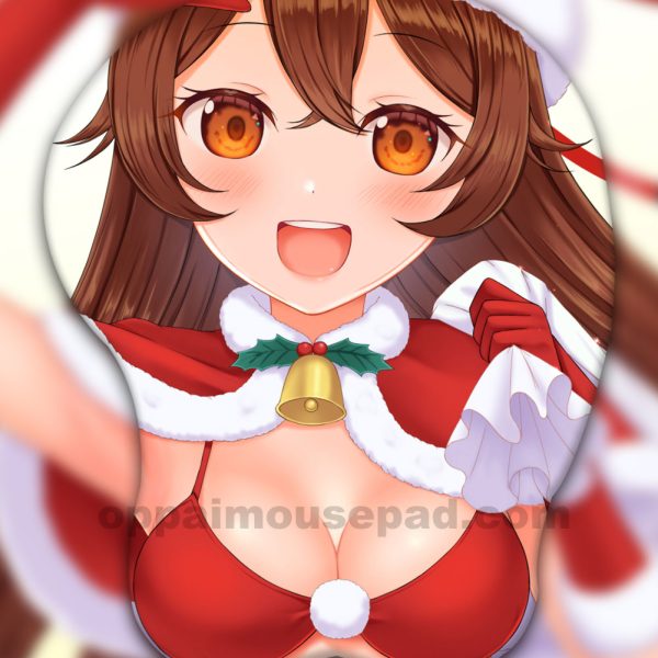 엠버 실물 크기 가슴 마우스 패드