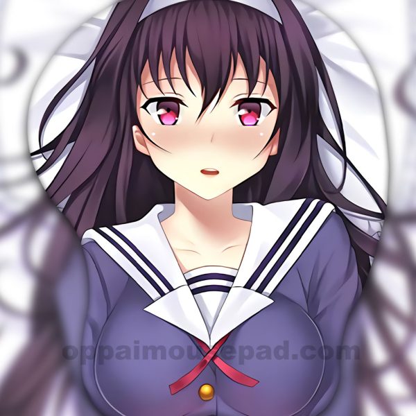 가스 미가 오카 우타 하 3D 가슴 마우스패드 Ver1