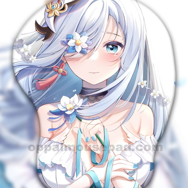 Shenhe 실물 크기 가슴 마우스 패드