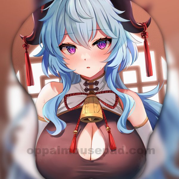 감우 실물 크기 가슴 마우스 패드 Ver1