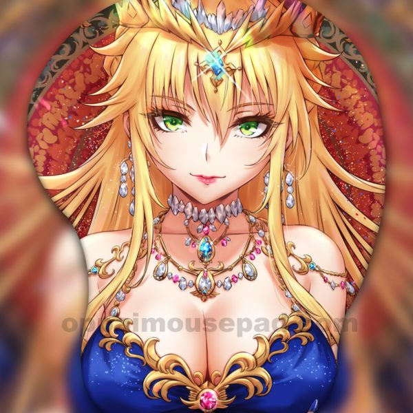 세이버 3D 가슴 마우스패드 Ver1