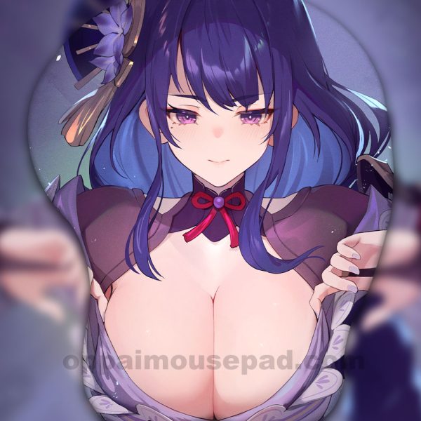 라이덴 쇼군 3D 가슴 마우스패드 Ver3