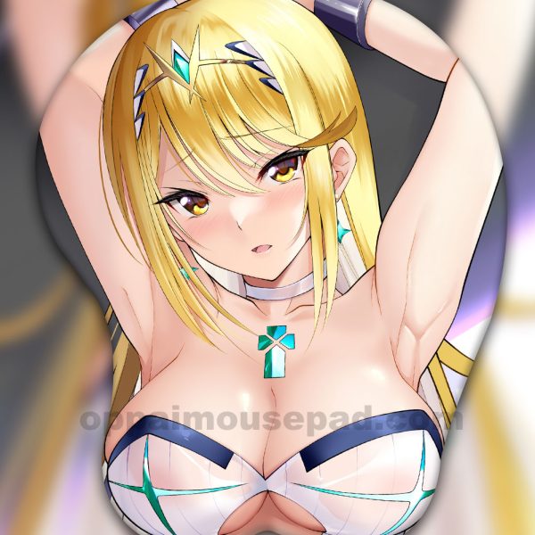 Mythra 3D 가슴 마우스패드 Ver1