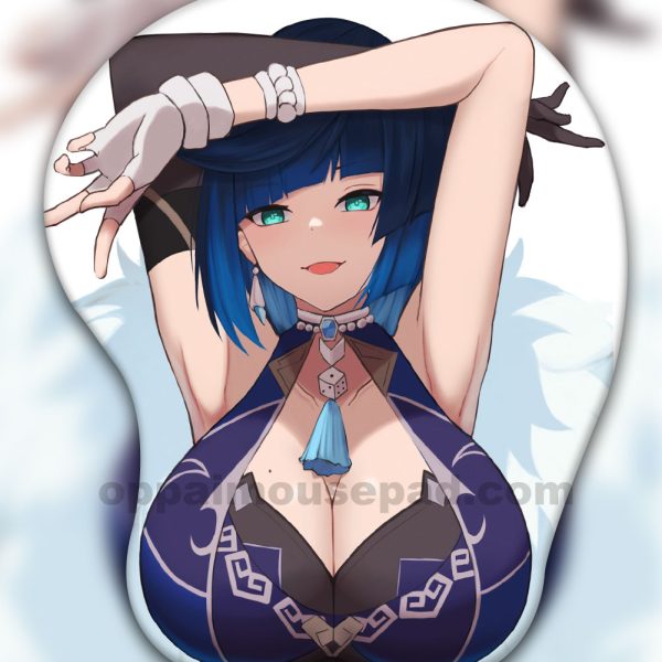 야란 3D 가슴 마우스패드