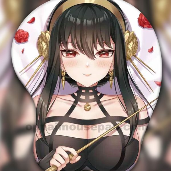 요르 포저 3D 가슴 마우스패드 Ver2