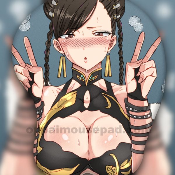 춘리 3D 가슴 마우스패드 | 스트리트 파이터