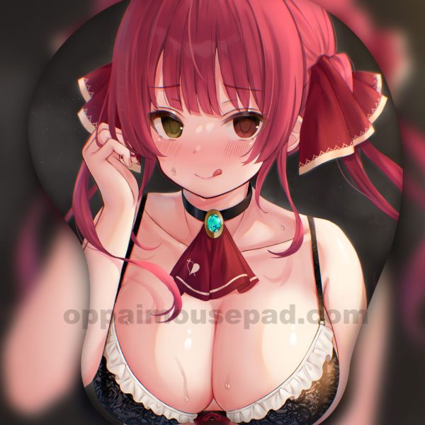 호쇼 마린 3D 가슴 마우스패드 | 버추얼 유튜버