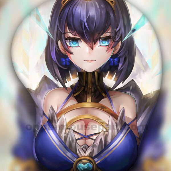 오로 크로니 실물 크기 가슴 마우스 패드 | 버추얼 유튜버