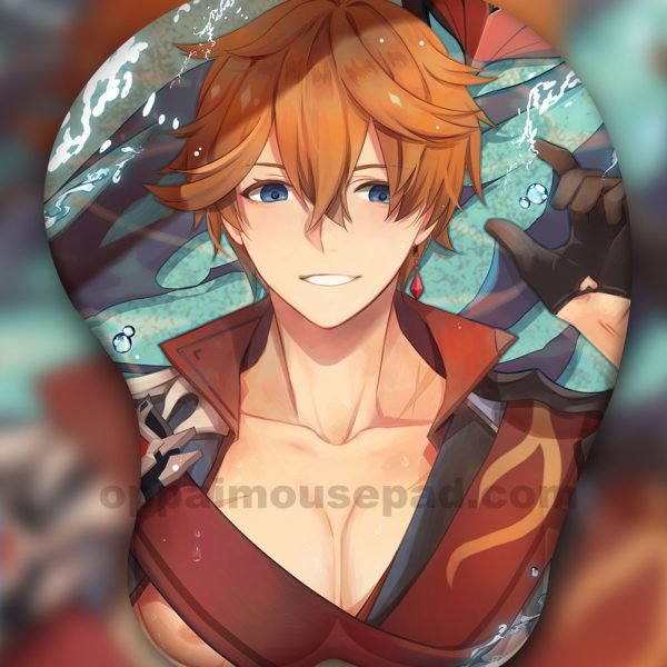 타르탈리아 3D 가슴 마우스패드 | 원신