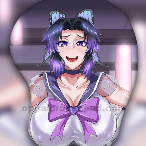 코초 시노부 3D 가슴 마우스패드 | 귀멸의 칼날