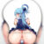 아쿠아 3D 엉덩이 마우스 패드 | 이 멋진 세계에 축복을!