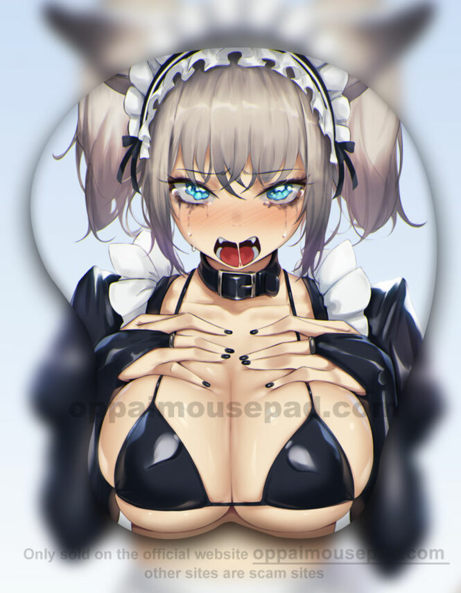 Cat Girl Anime Boob Mouse Pad