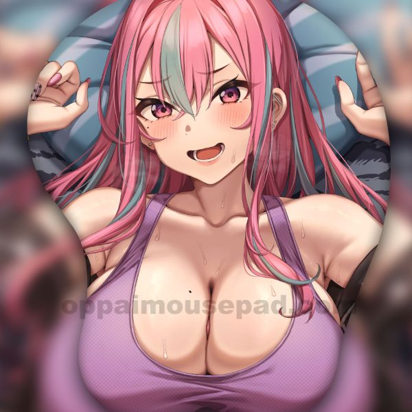 브레 머튼 3D 가슴 마우스패드 | 벽람항로 Ver2