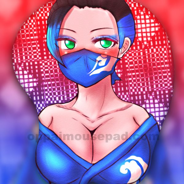 레드 제이드 3D 가슴 마우스패드 | 포트나이트