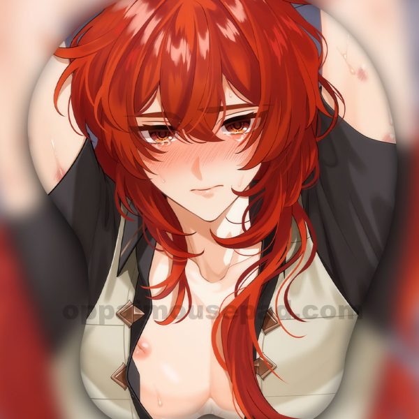 다이루크 3D 가슴 마우스패드 | 원신