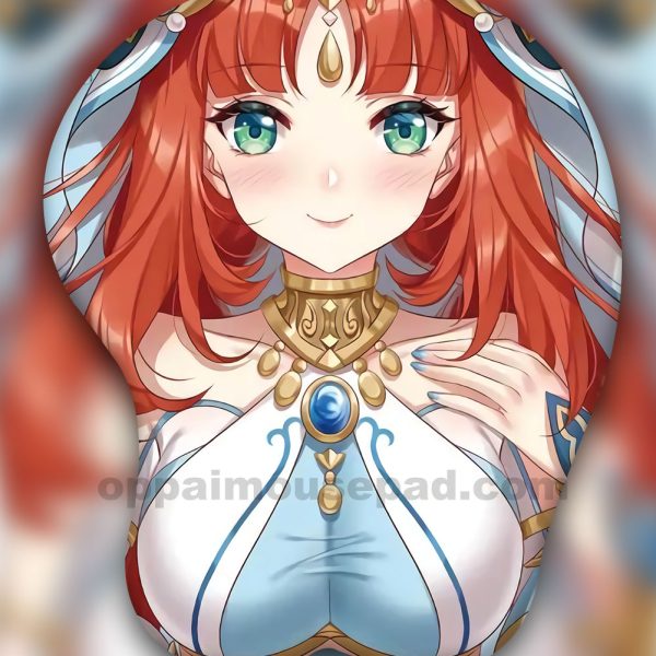 닐로우  3D 가슴 마우스패드 | 원신 Ver2