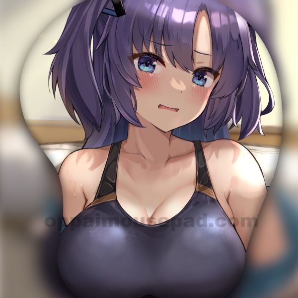 하야세 유우카 3D 가슴 마우스패드 | 블루 아카이브