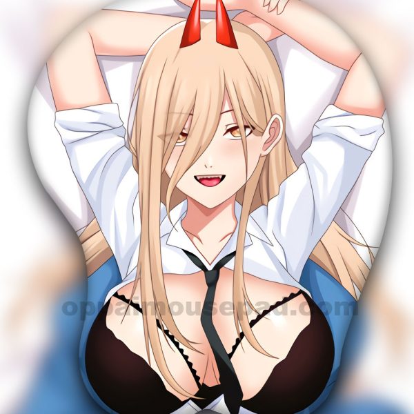 파워 3D 가슴 마우스패드 | 체인소 맨 Ver1