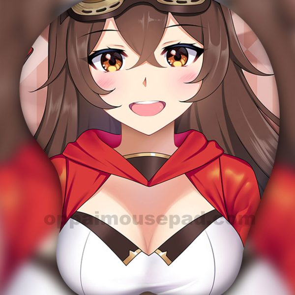 엠버 3D 가슴 마우스패드 | 원신