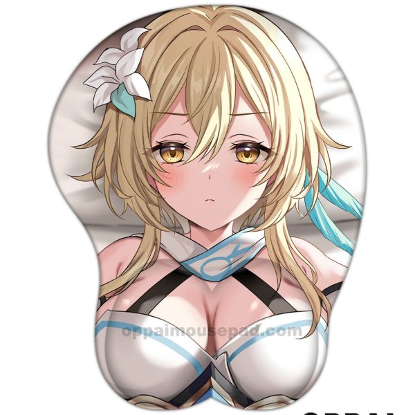 루미네 원신 3D 가슴 마우스패드