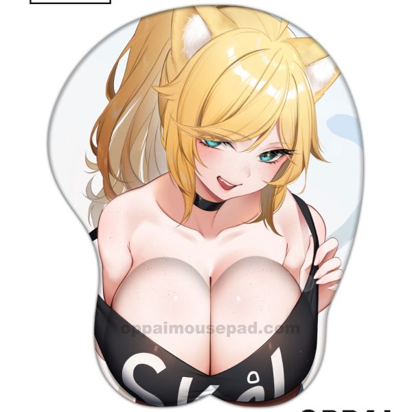 애니메이션 소녀 등신대 마우스 패드