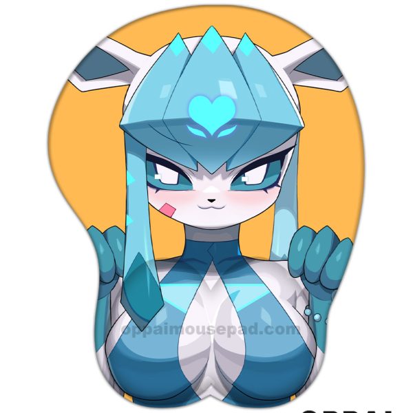 가디안 포켓몬스터 가슴 모양 마우스 패드