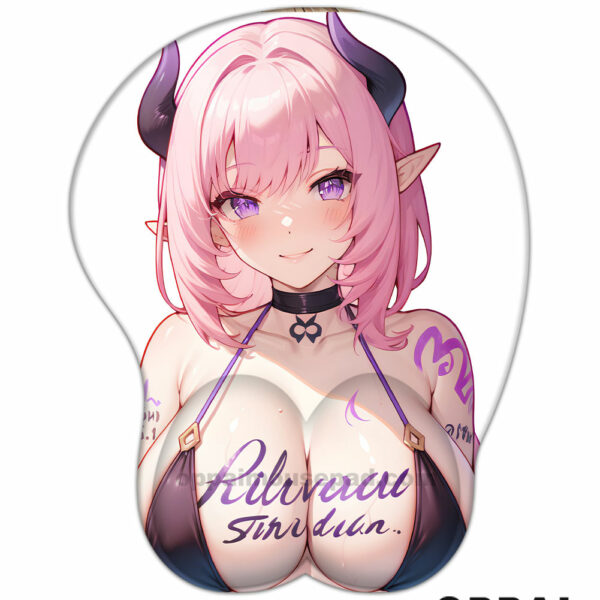 엘리시아 붕괴학원 가슴 마우스 패드