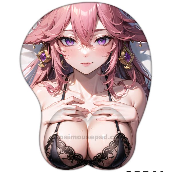 야에 무녀 원신 3d 입체 마우스 패드