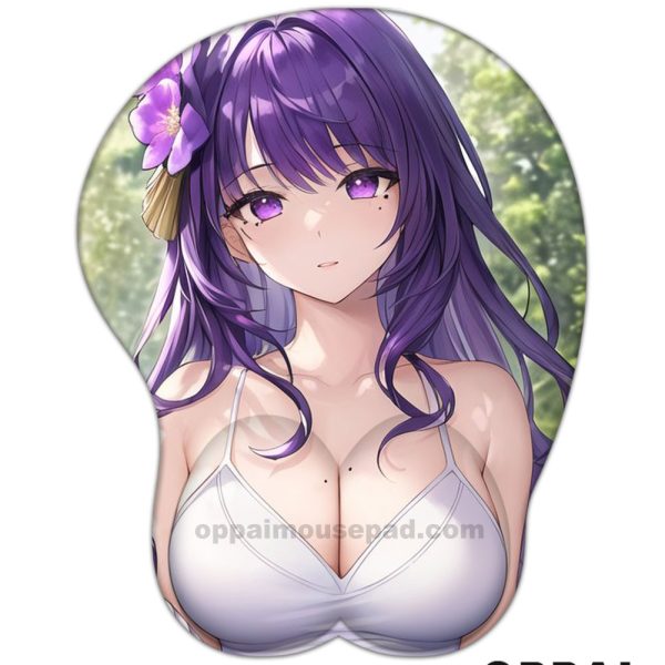 라이덴 쇼군 원신 3d 마우스 패드