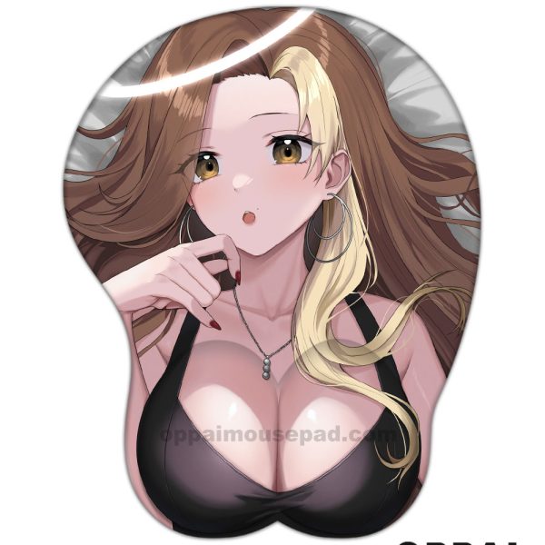 Alexandria 애니 마우스 패드 | 버추얼 유튜버