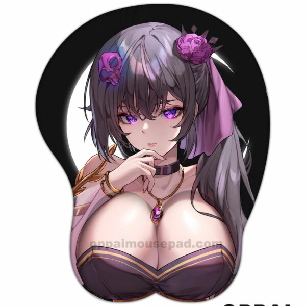 아름다운 소녀 가슴 마우스 패드