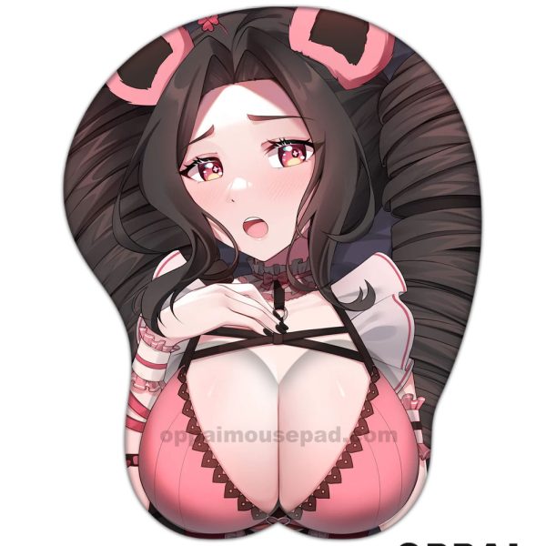트윈테일 걸 3D 마우스 패드