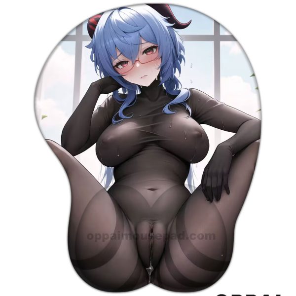 감우 원신 엉덩이 마우스 패드