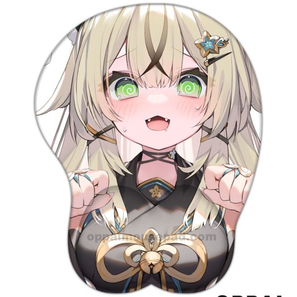 키라라 원신 가슴 마우스 패드