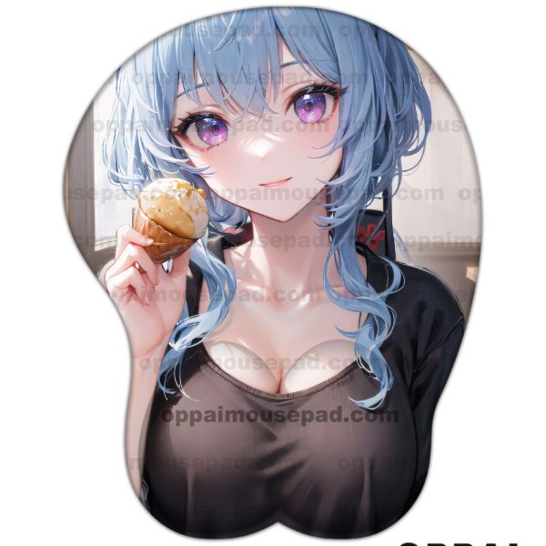 감우 원신 리얼 실리콘 마우스 패드