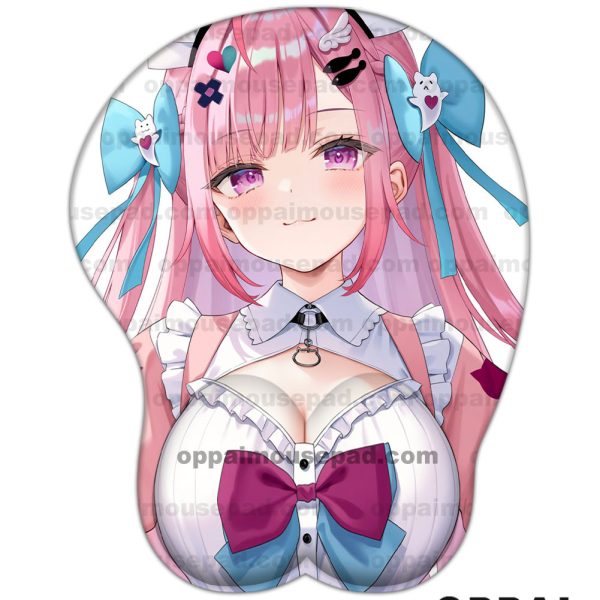 미나토 아쿠아 가슴 마우스 패드 | 버추얼 유튜버