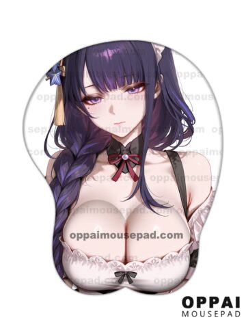 라이덴 쇼군 원신 가슴 마우스 패드